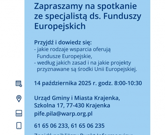 Mobilny Punkt Informacyjny w Krajence!